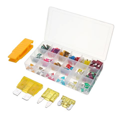 pcs atc mini  blade fuse assortment kit box   amp alexnldcom