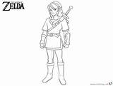 Zelda Coloring Legend Sword Pages Back Printable Kids Adults sketch template