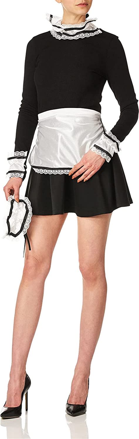 Rubie S Women S French Maid Costume Accessory Kit Black