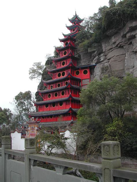 grandmas  china shibaozhi pagoda wushan  gorges dam