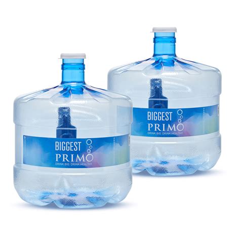 gallon water jug empty reusable primo water