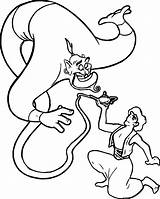 Genie Olphreunion Aladdin sketch template