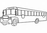 Autocarro Schulbus Colorare Autobus Scolaire Ausmalbilder Ausmalen Ausmalbild Coloriage Disegno Ipad sketch template