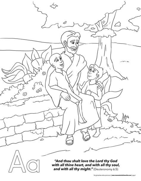 bible abcs coloring book remnant ministries
