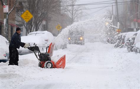 winter storm update thousands  power outages flight delays