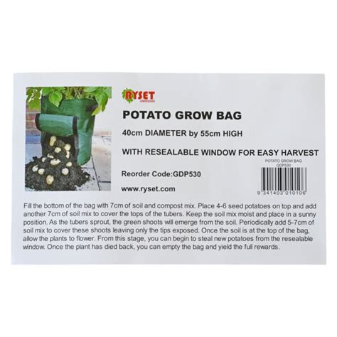 Buy Ryset Potato Growing Bag Online Happy Valley Seeds