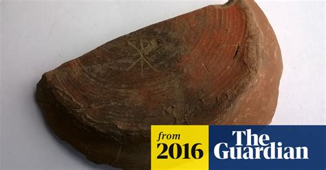 Pottery Fragment Offers Evidence Of Christian Settlement In Roman