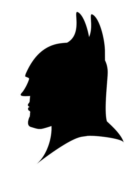 stencil batman clipart