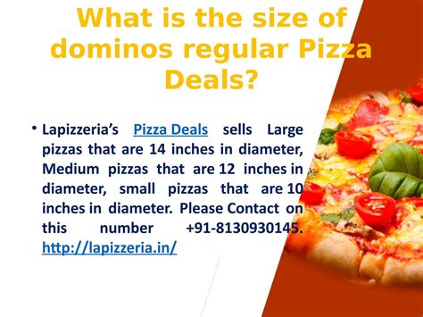size  dominos regular pizza deals regular pizza small pizza large pizza