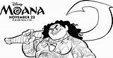 Coloring Moana Pages Maui Disney Inspired Movie Aulani Guests Chance Hanging Much Had Fun So sketch template