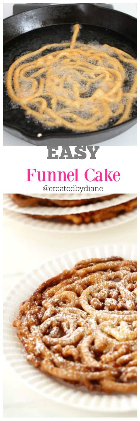 funnel cake  home perfectly created  diane funnel