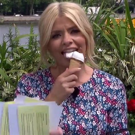 Holly Willoughby Licking Ice Cream Slo Mo Free Hd Porn 8c