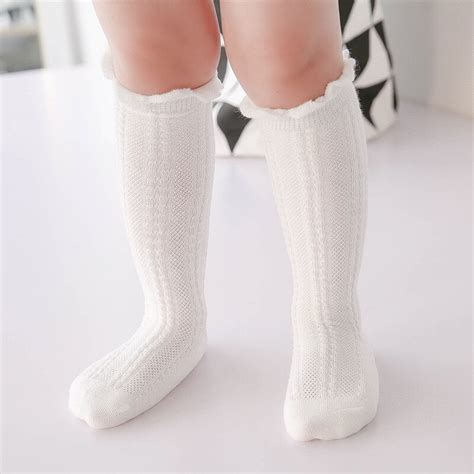 new fashion girls knee high socks for girl lovely infant leg warmers