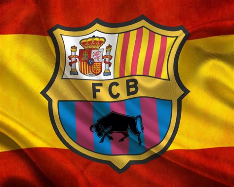 soccer flag fc barcelona hd  wallpaper