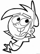 Coloring4free Cartoon Coloring Pages Fairly Odd Timmy Parents Related Posts sketch template