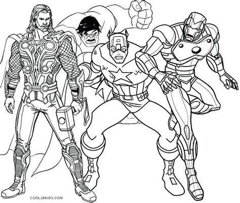 marvel superhero coloring pages  getdrawings