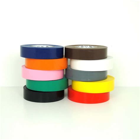 colored electrical tape   widths  case