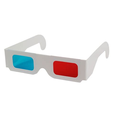 Universal Paper Anaglyph 3d Glasses Paper 3d Glasses View