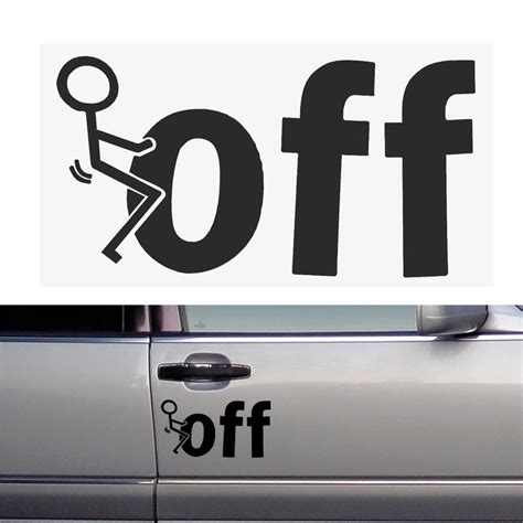 car sticker funny auto stickers and decals 17 9 cm vinyl car styling