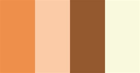 Dished Out Peach Color Scheme Beige