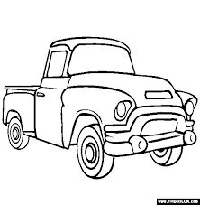 image result  wooden red truck monster truck coloring pages truck