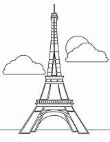 Eiffel Coloring Tower Paris Pages Seurat Icon French Kids Drawing Template Printable France Tokyo Getdrawings Getcolorings Sky Sheets Magnificent Color sketch template