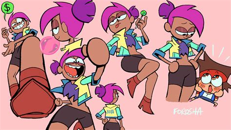 Here’s Enid In A Cool Jacket And Ko Ok K O Let S Be Heroes Know