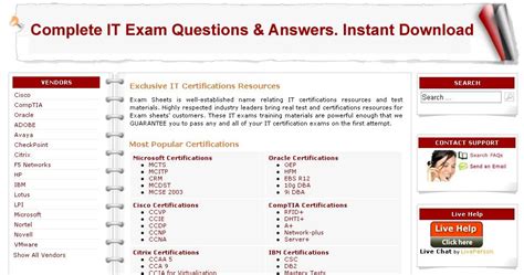 review  exam sheets examsheetsnet