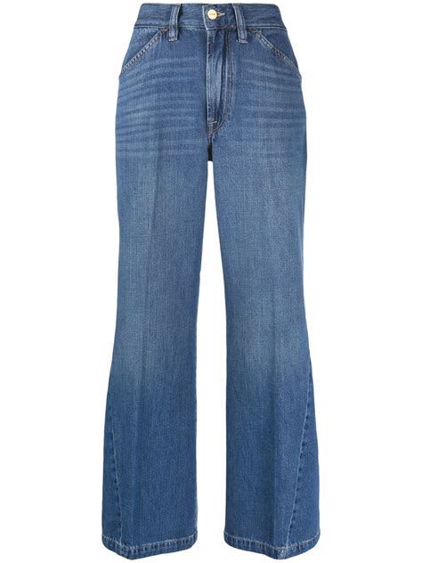 frame baggy high waisted jeans smart closet