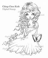 Stamps Chou Ching Kuik Digi sketch template