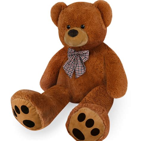 large teddy bear xxl brown plush bears children kids christmas toys present soft ebay