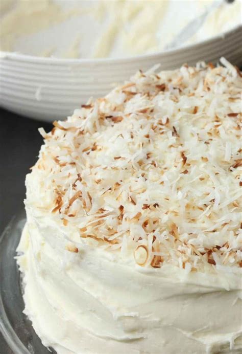 coconut cream cake   feed  loon recipe coconut