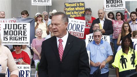 Roy Moore Is Suspended For Rest Of Term As Alabama S Chief Justice Over
