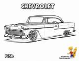 Coloring Car Chevy Pages Cars Classic Muscle Chevrolet Hot Rod Camaro Drawings Truck Color Bel Old Clipart Adult Drawing Sheets sketch template