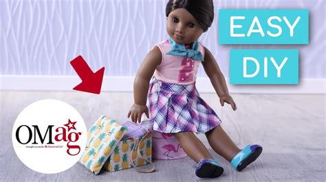 make a mini storage chair for your doll doll diy american girl