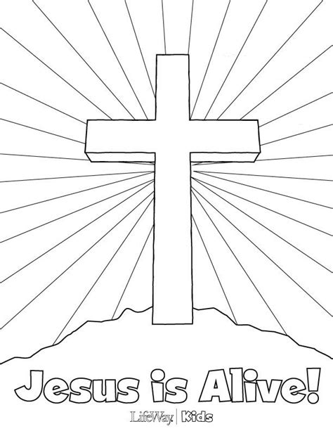 holy cross coloring pages  getcoloringscom  printable