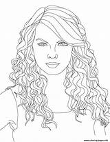 Swift Taylor Coloring Pages Printable Color Print Drawing Sheets Coloriage People Colouring Adults Easy Book Cute Eyes Getdrawings Hellokids Barbie sketch template
