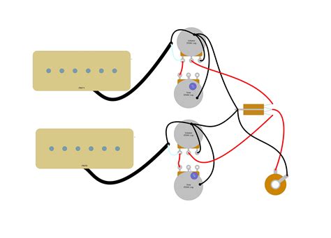 gibson les paul jr wiring diagram