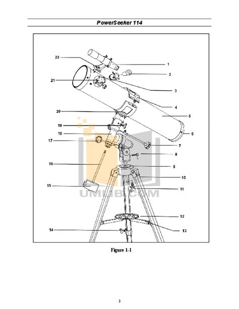 manual  celestron telescope powerseeker eq