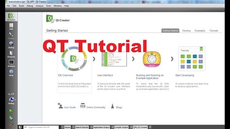 qt  gui tutorial  installing qt sdk youtube