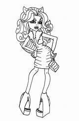Wolf Coloring Pages Clawdeen Bestappsforkids sketch template