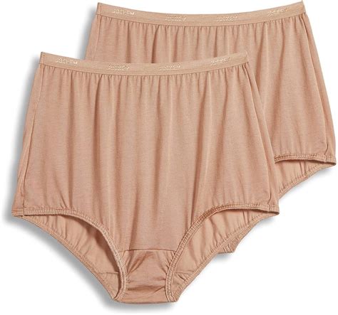 jockey women s underwear silks plus size brief 2 pack light 8 at
