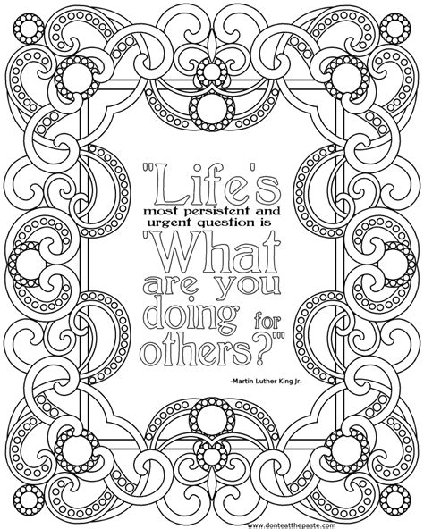 quote coloring pages printable   quote coloring pages