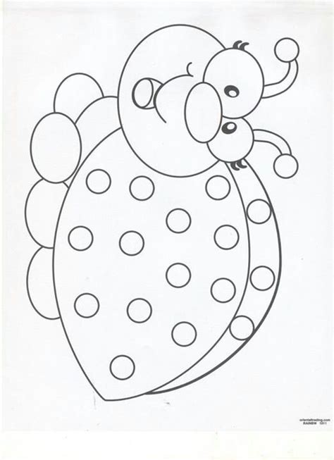 pin  totetude  printables  tip painting coloring pages   dot
