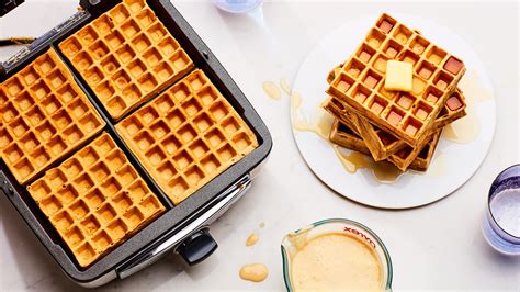 waffle maker    clad belgian waffle iron epicurious