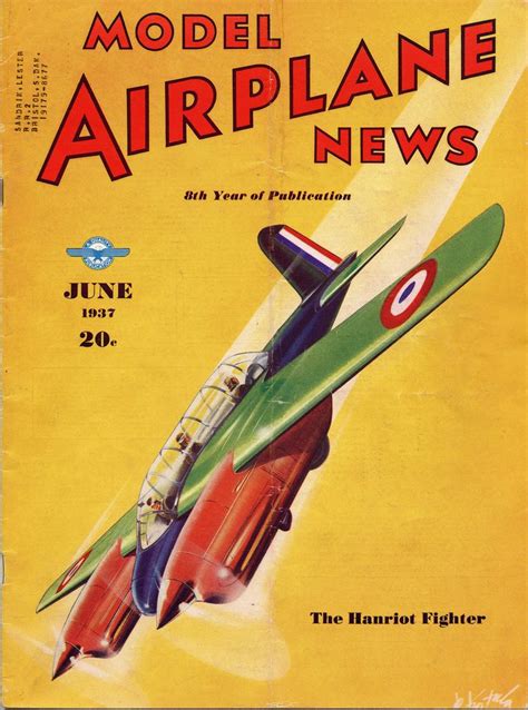 model airplane news magazine cover