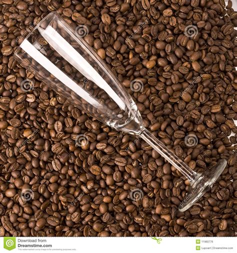 glass  coffee stock photo image  coffin seed glass