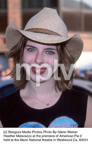 heather matarazzo at the premiere of american pie 2held at
