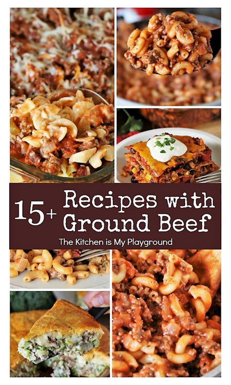 dinner recipes  ground beef easy ideas   family