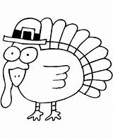 Turkey Coloring Pages Baby Printable Thanksgiving Getcolorings Grade First sketch template